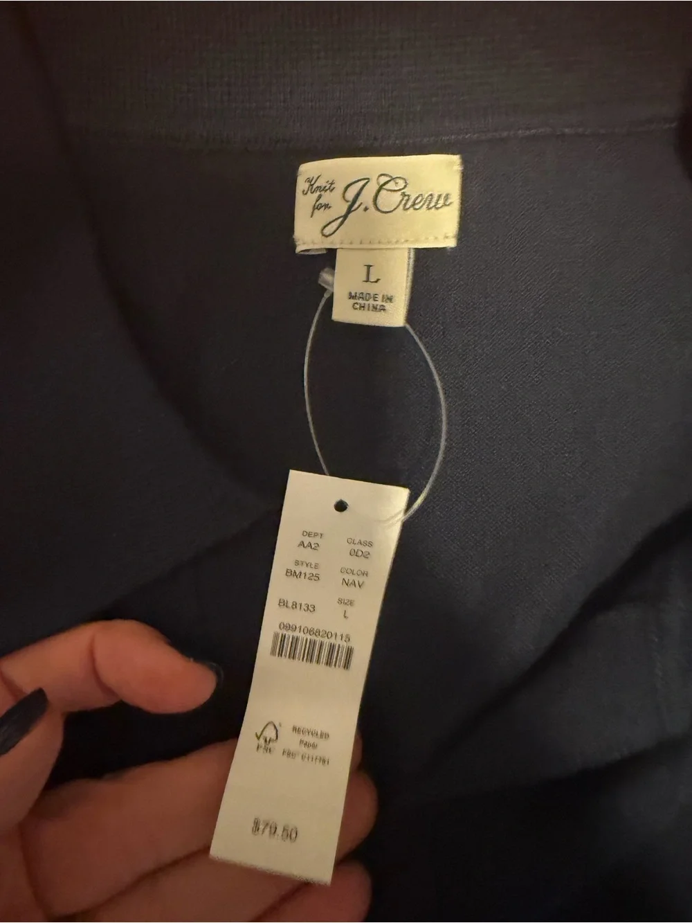 J. Crew crew polo